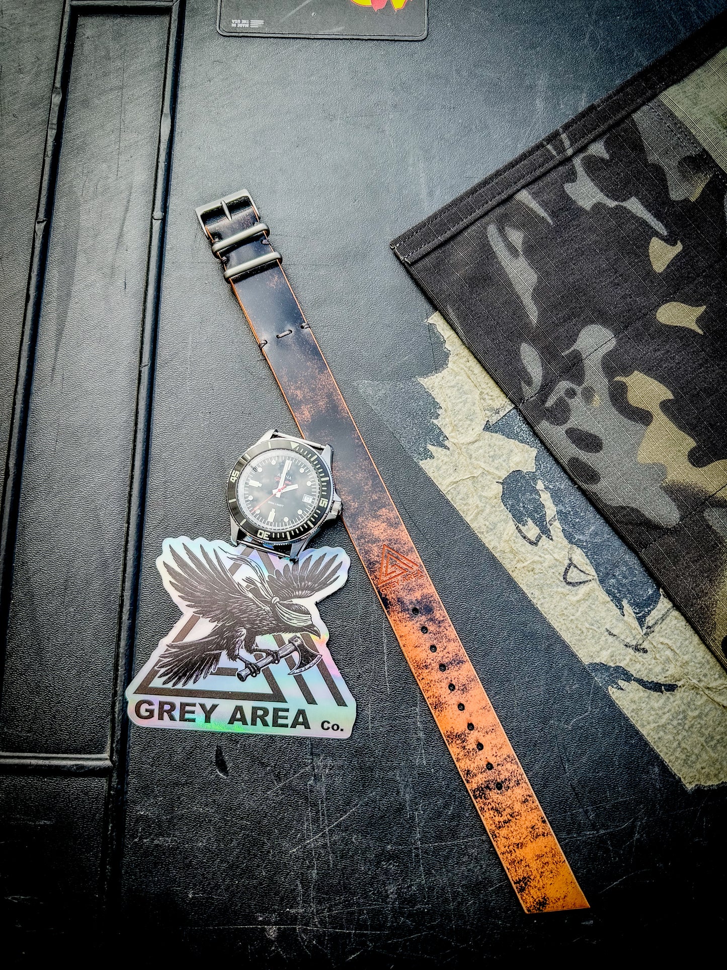 Black Marble Shell Cordovan MC1