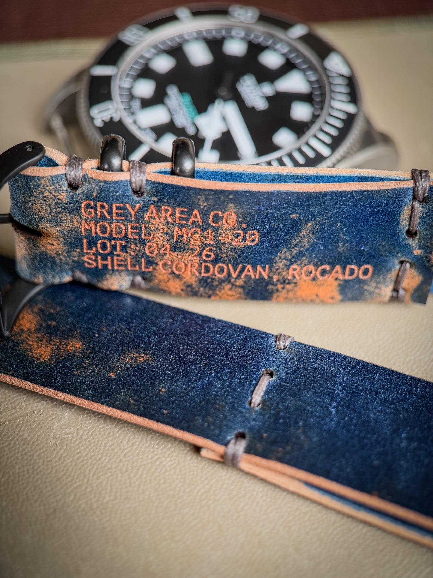 Blue Marble Shell Cordovan MC1