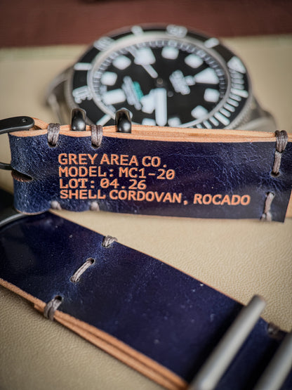 Classic Blue Shell Cordovan MC1