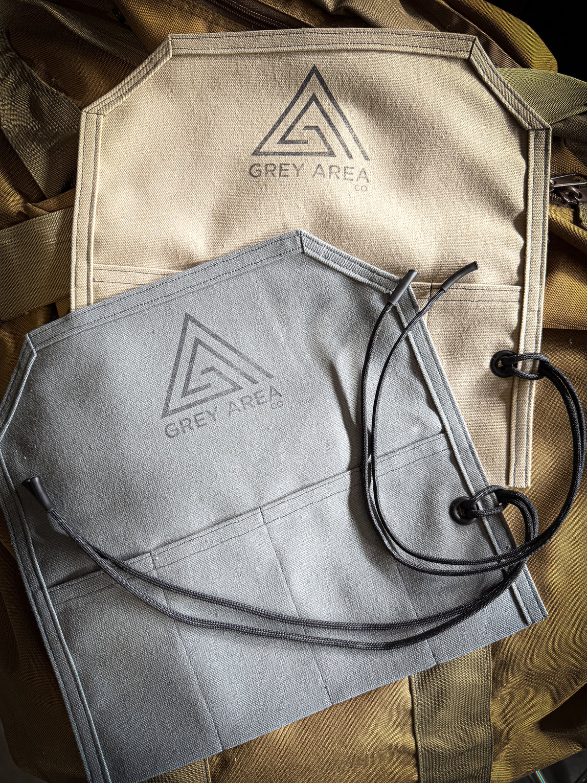 Recon Roll, handmade watch roll by Grey Area Co. Photo 2.
