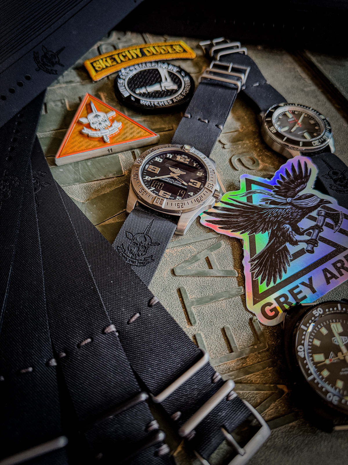 SBWC All Purpose Strap (APS), watch strap by Grey Area Co. Photo 3.