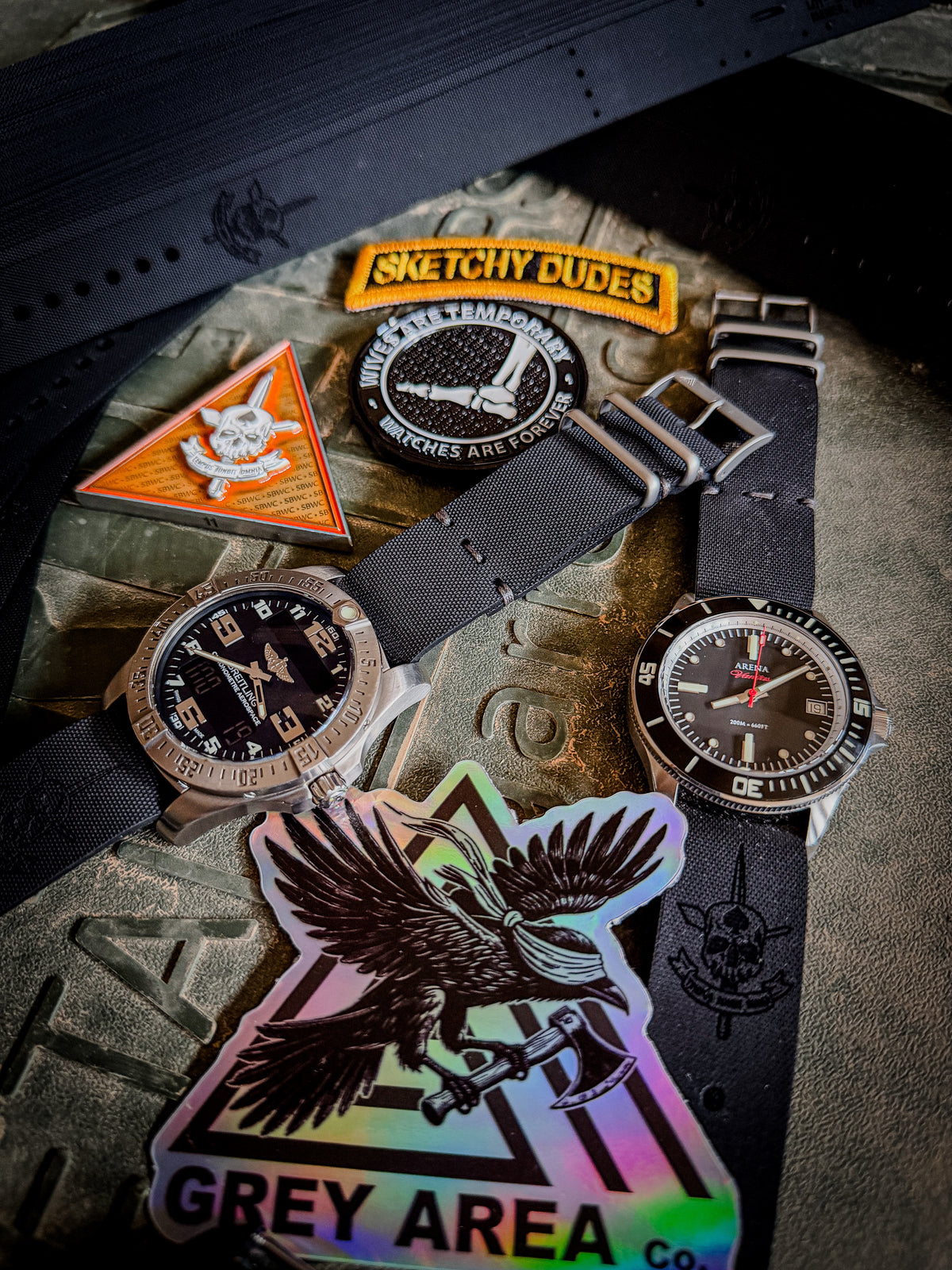 SBWC All Purpose Strap (APS), watch strap by Grey Area Co. Photo 4.