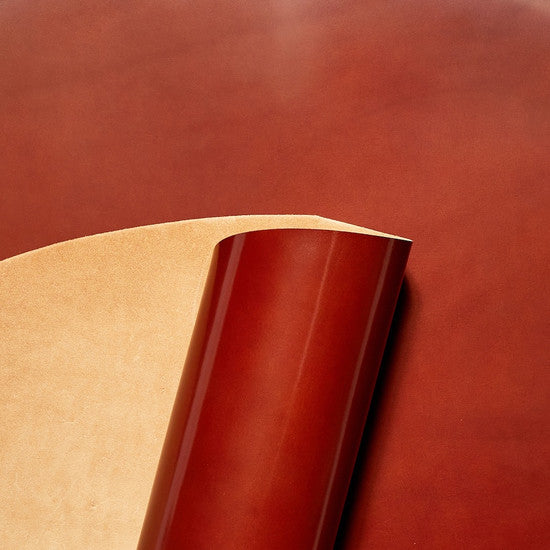 Shell Cordovan MC1 20mm, handmade shell cordovan watch strap by Grey Area Co. Photo 7.