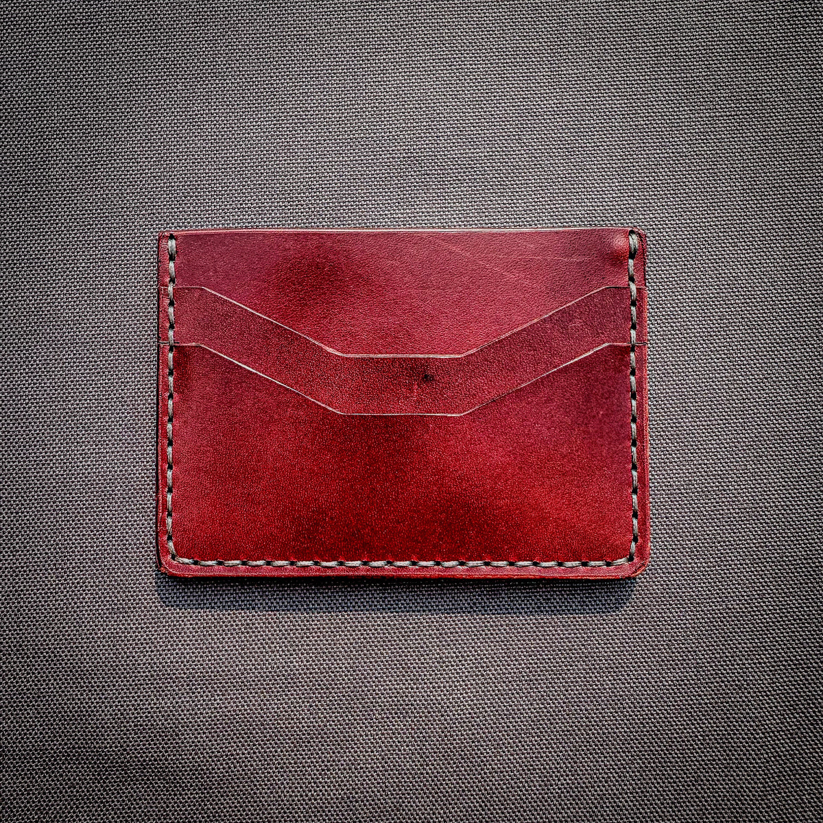 The Slick Mick Wallet, handmade leather wallet by Grey Area Co. Photo 2.