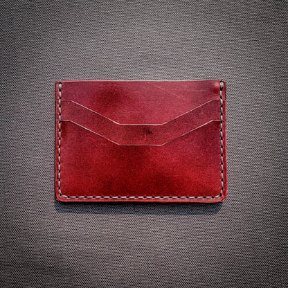 The Slick Mick Wallet, handmade leather wallet by Grey Area Co. Photo 2.