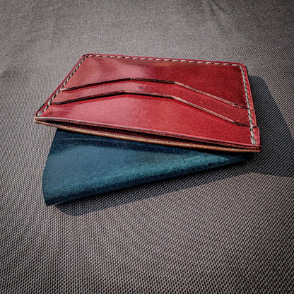 The Slick Mick Wallet, handmade leather wallet by Grey Area Co. Photo 3.