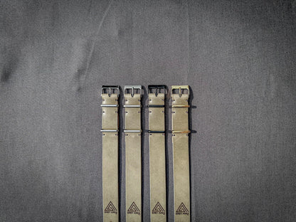Wickett & Craig Leather MC1 Watch Strap, handmade leather watch strap by Grey Area Co. Photo 5.